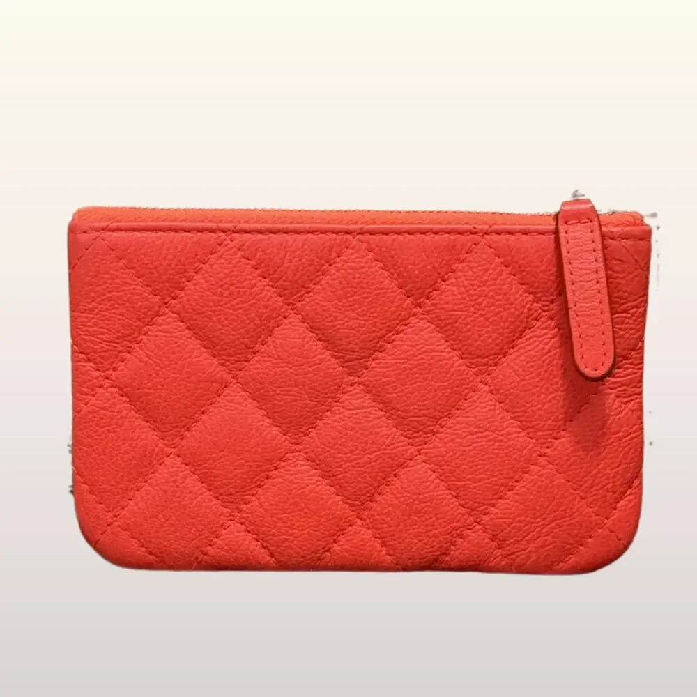 CHANEL small goatskin